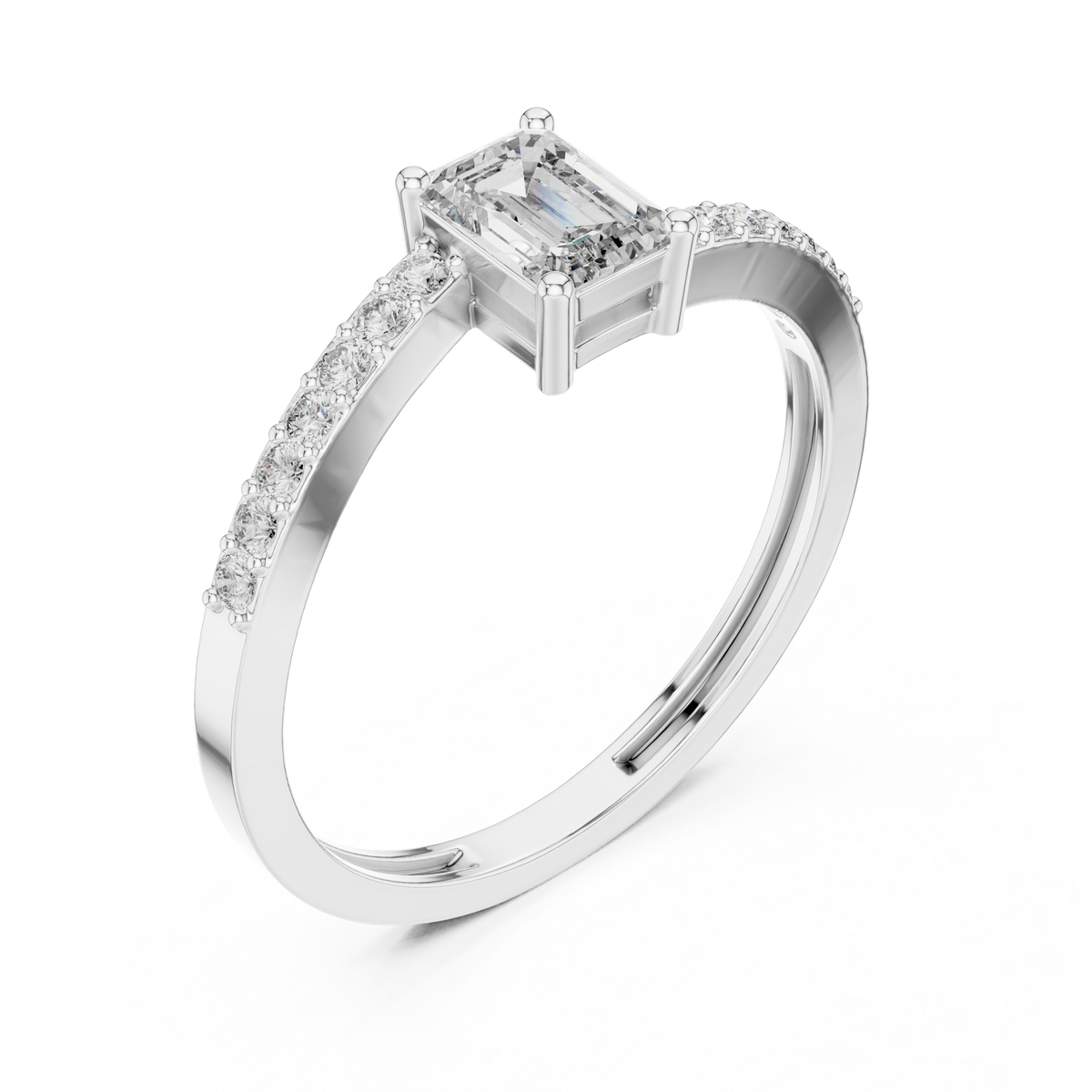 Lillian Solitaire Ring