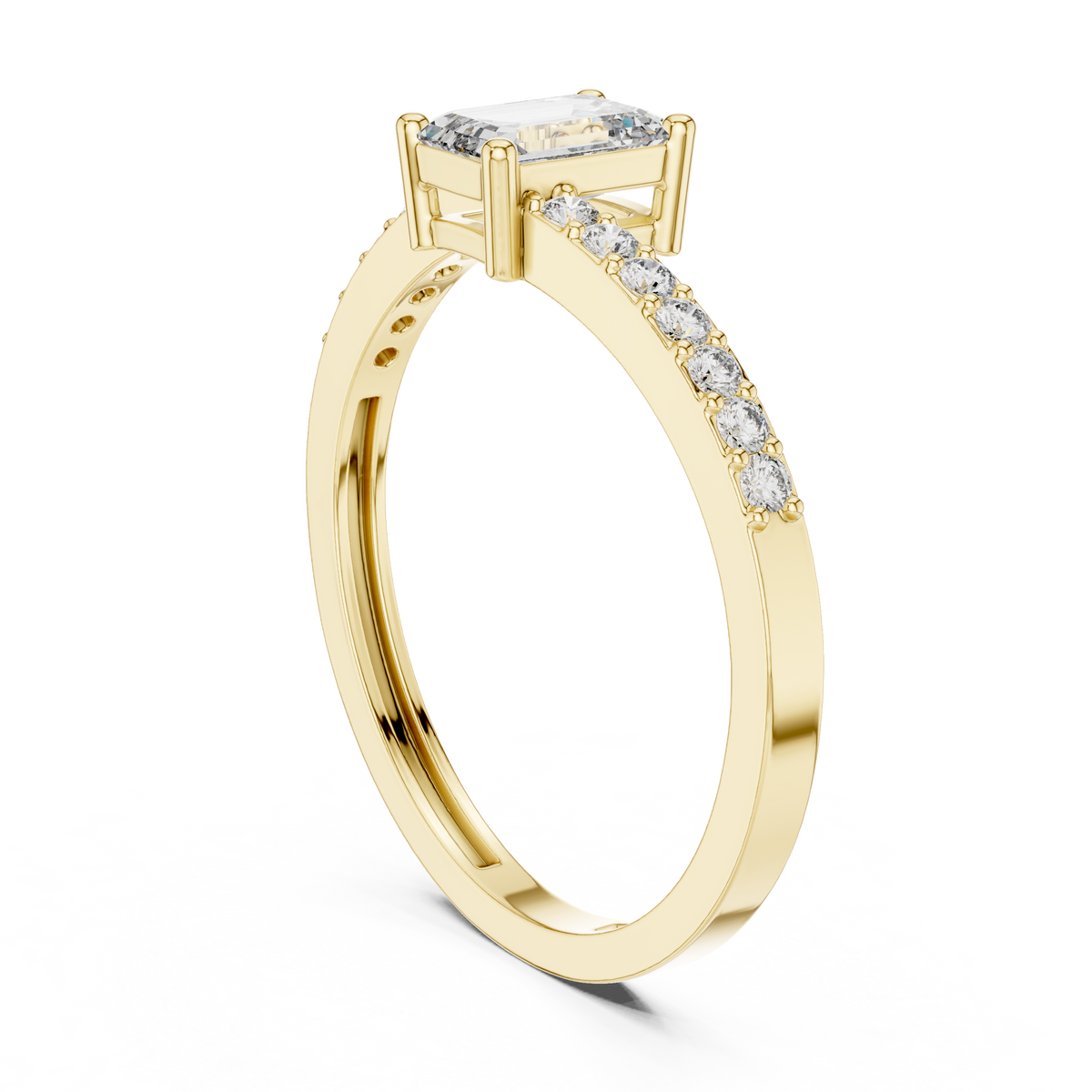 Lillian Solitaire Ring