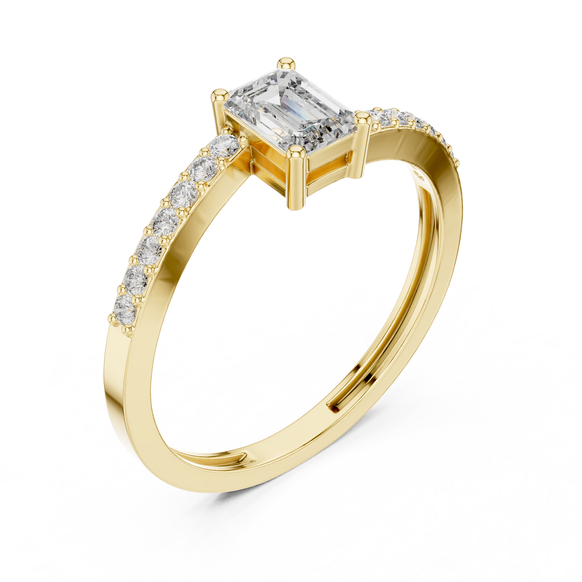 Lillian Solitaire Ring