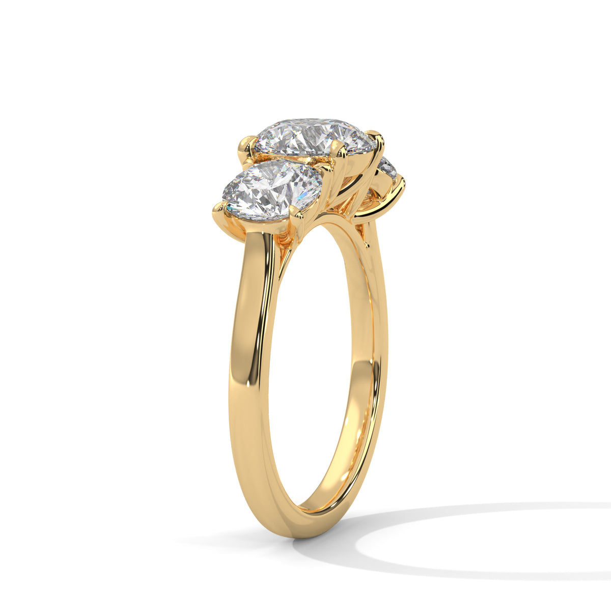 Jayla Three Stone Ring