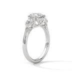 River Three Stone Ring