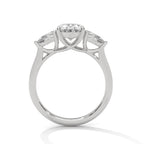 River Three Stone Ring