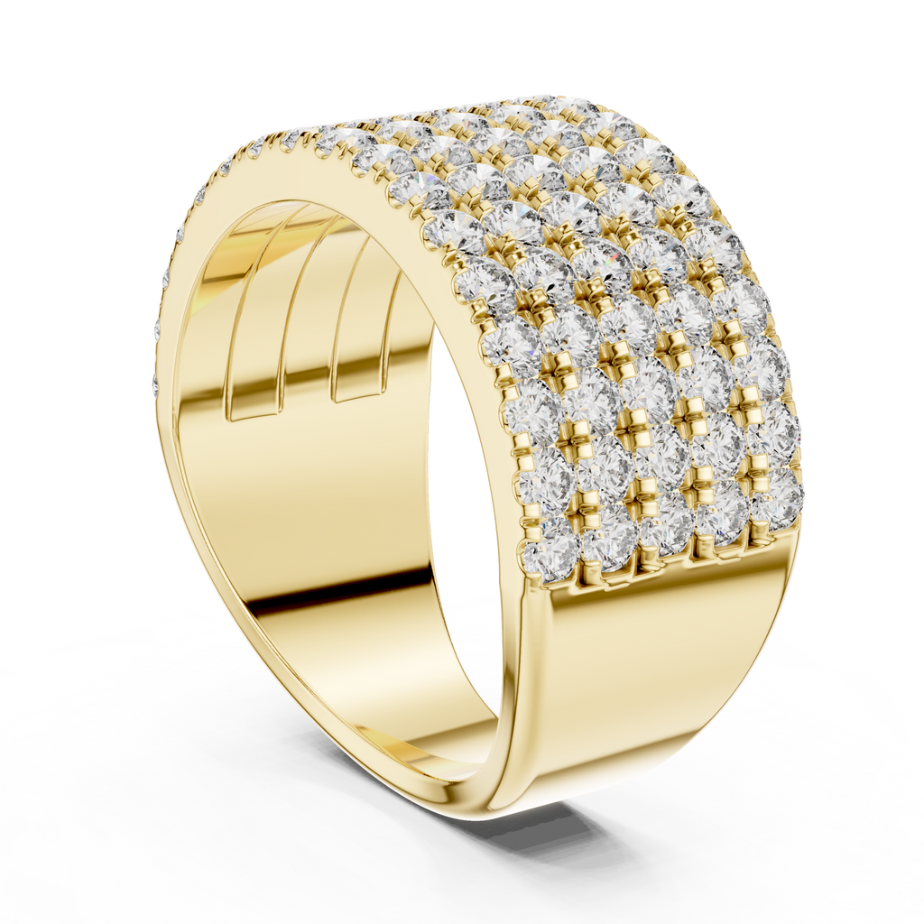 Violet Diamond Ring
