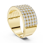 Violet Diamond Ring