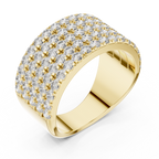 Violet Diamond Ring
