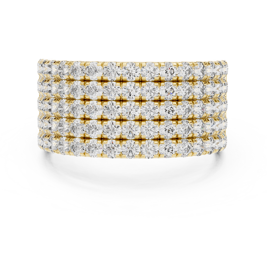 Violet Diamond Ring