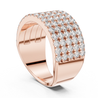 Violet Diamond Ring