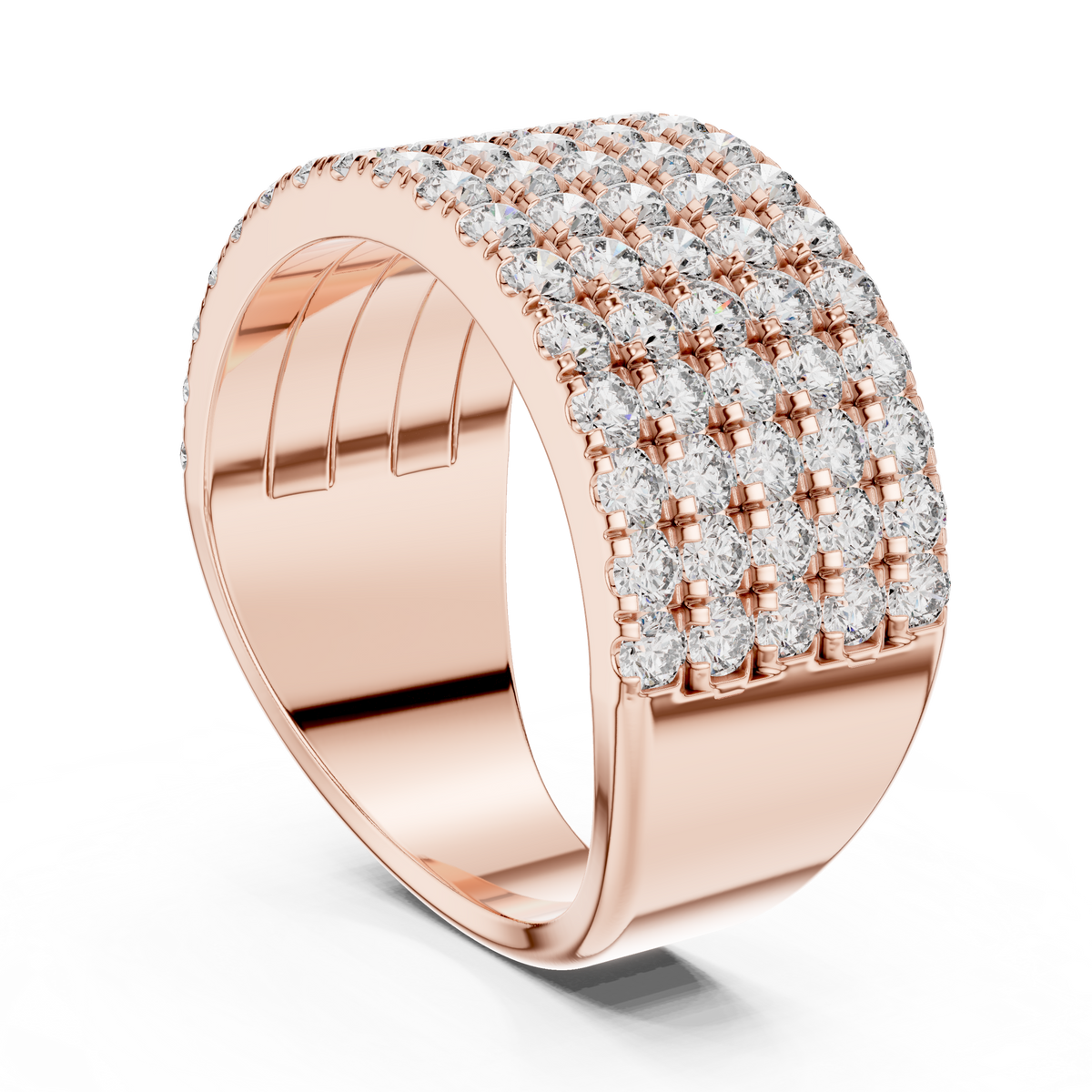 Violet Diamond Ring