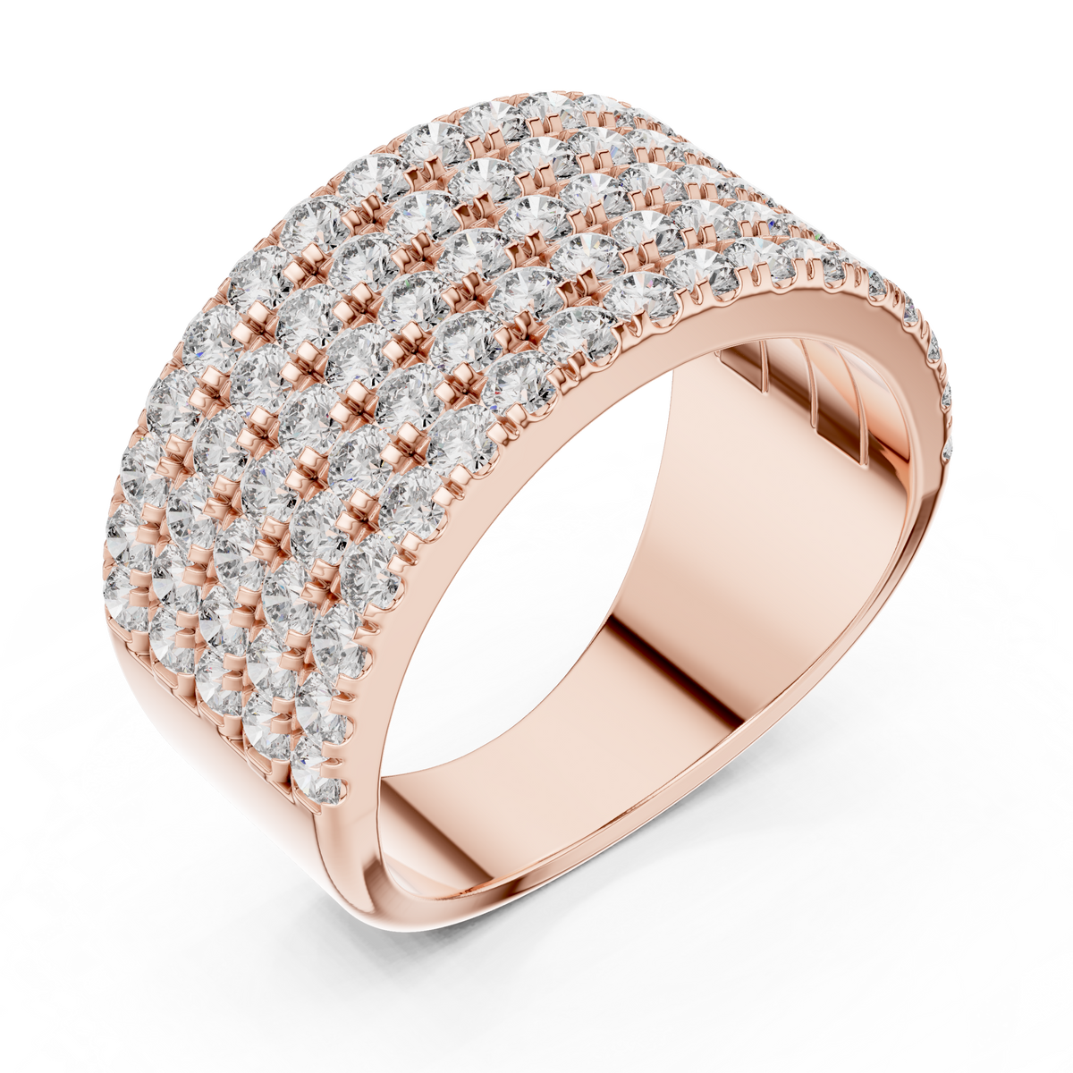 Violet Diamond Ring
