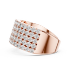 Violet Diamond Ring