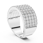 Violet Diamond Ring