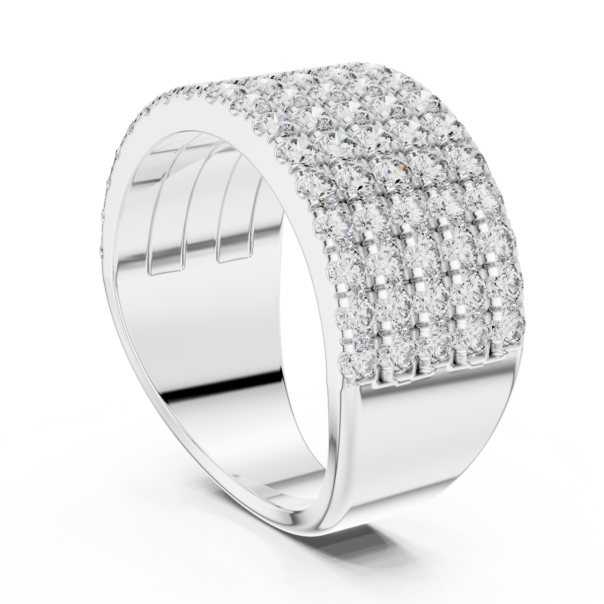 Violet Diamond Ring