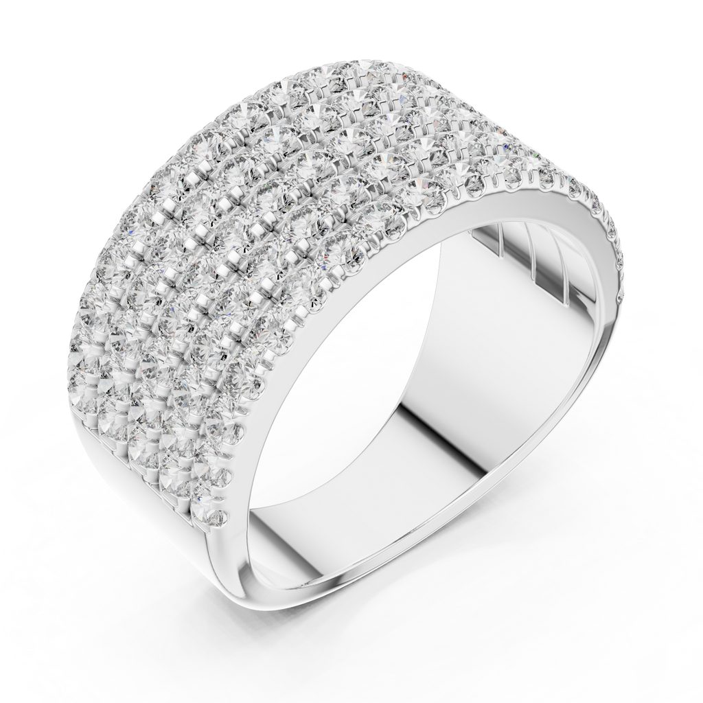 Violet Diamond Ring