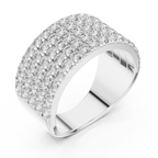 Violet Diamond Ring