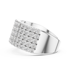Violet Diamond Ring