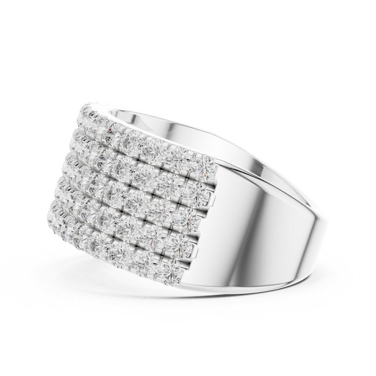 Violet Diamond Ring