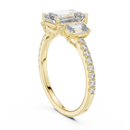 Tessa Three Stone Ring