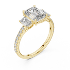 Tessa Three Stone Ring
