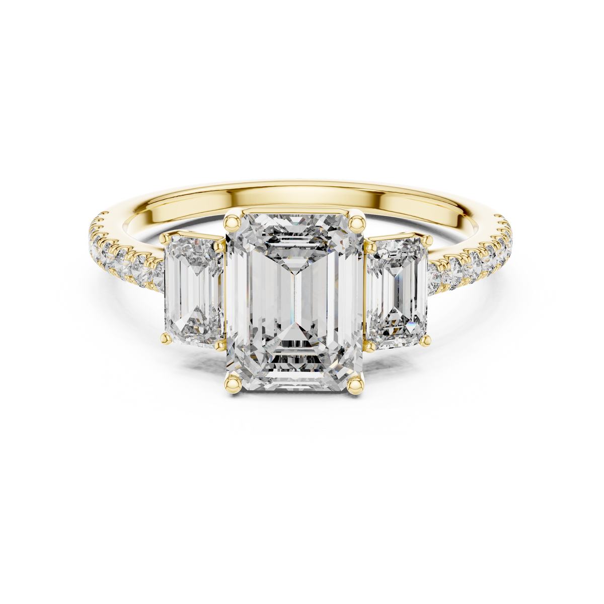Tessa Three Stone Ring