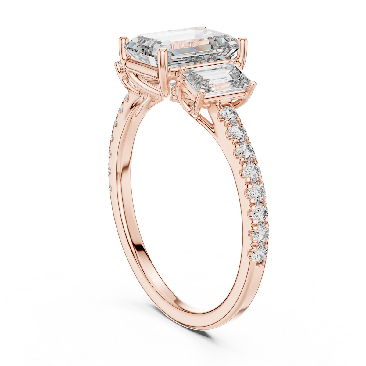 Tessa Three Stone Ring