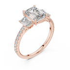 Tessa Three Stone Ring
