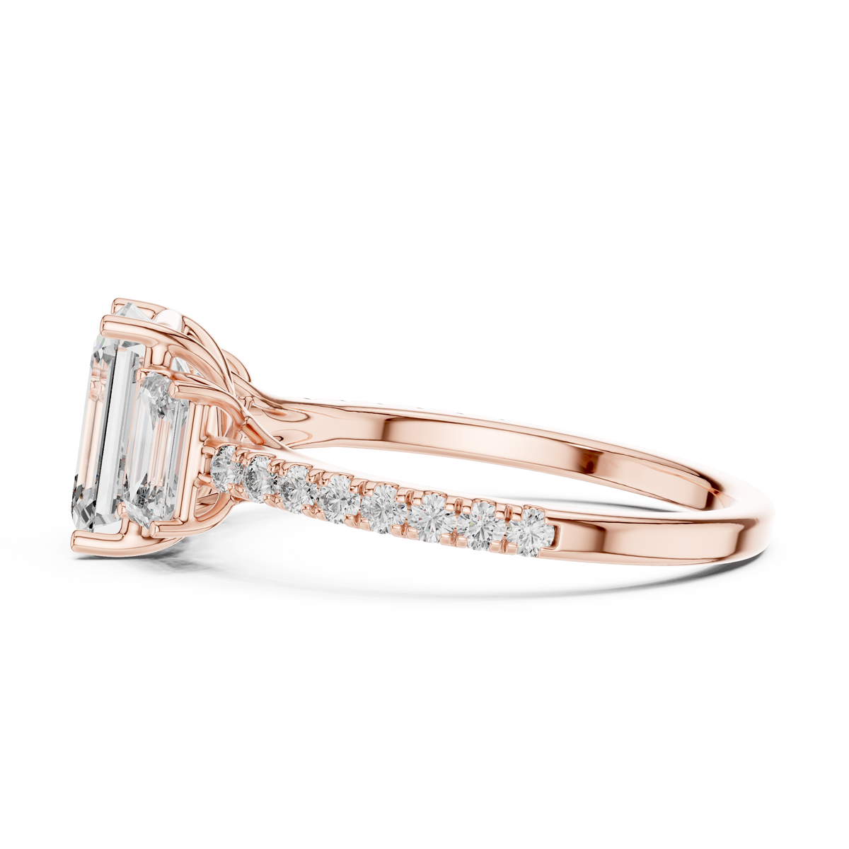 Tessa Three Stone Ring