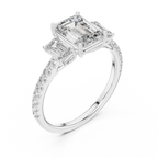 Tessa Three Stone Ring
