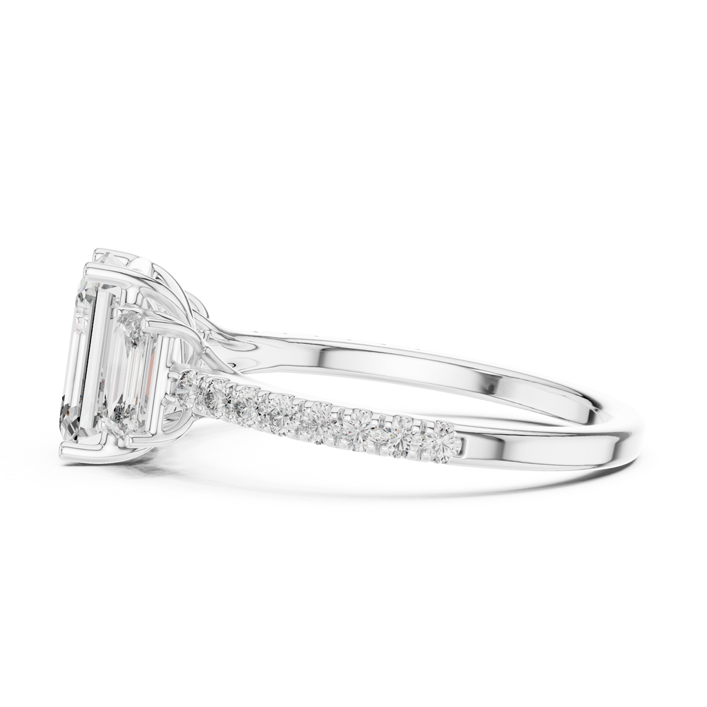 Tessa Three Stone Ring