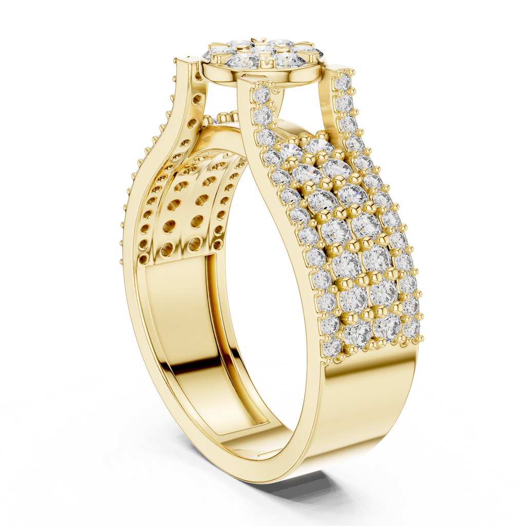 Paisley Diamond Ring