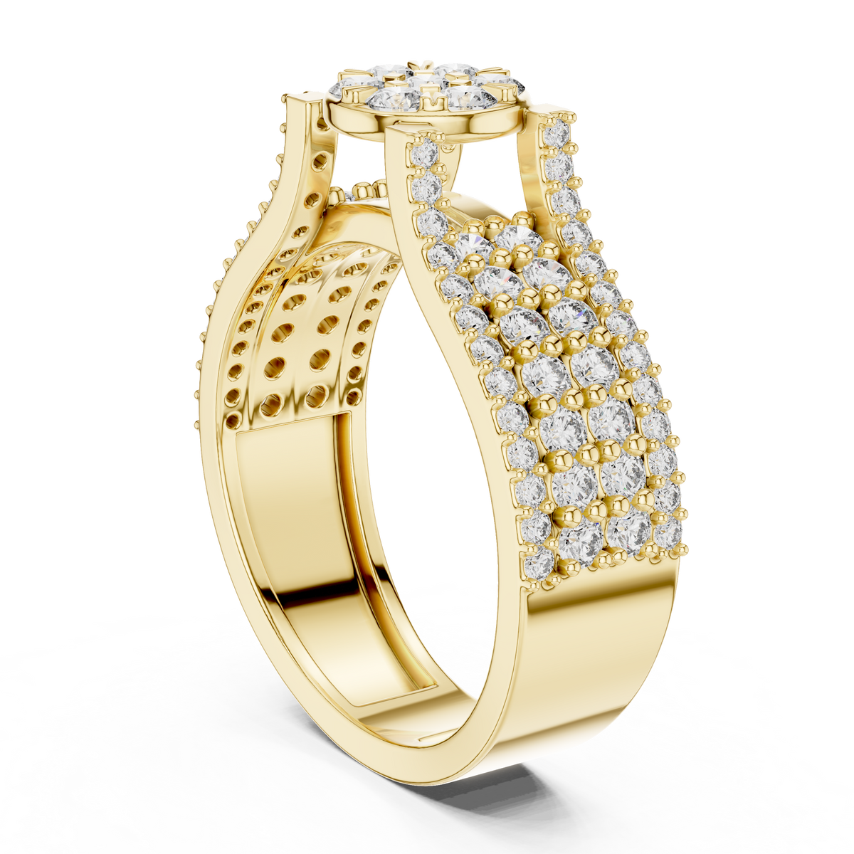 Paisley Diamond Ring