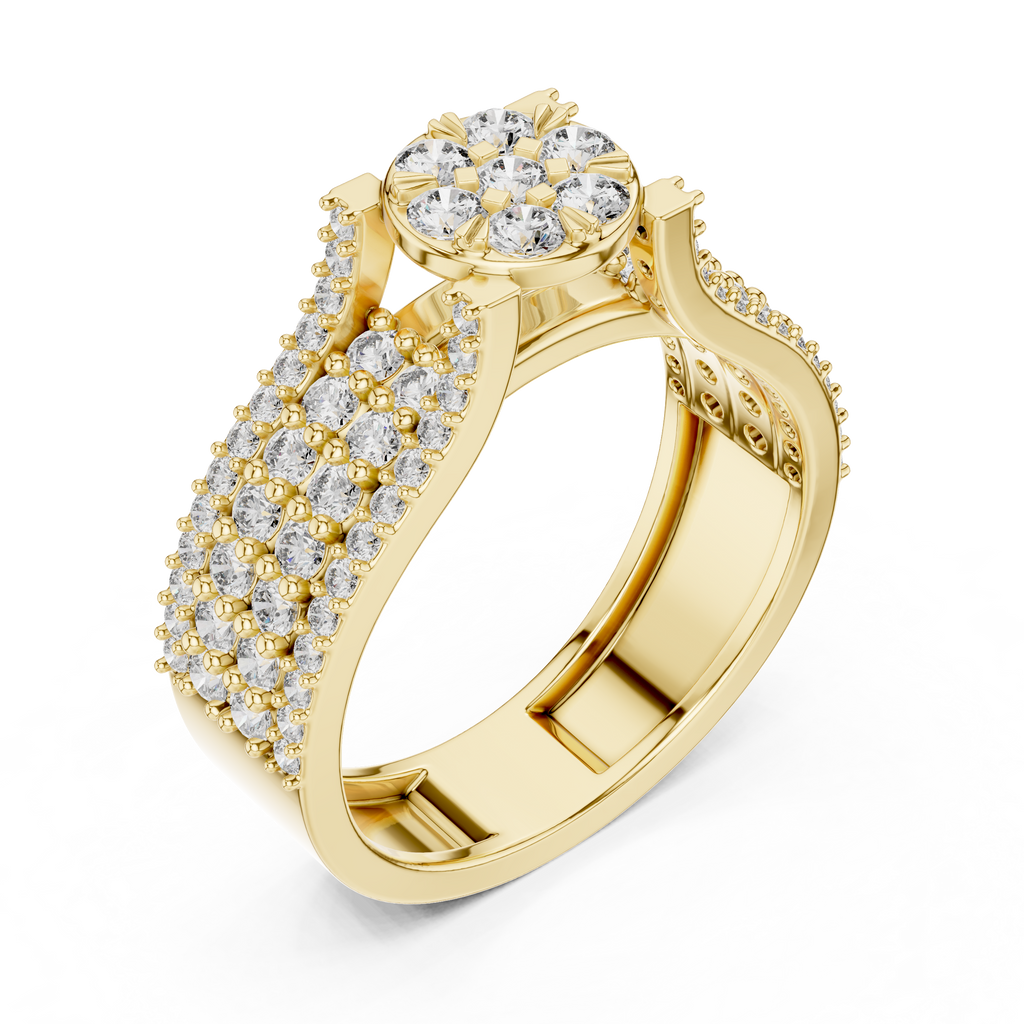 Paisley Diamond Ring