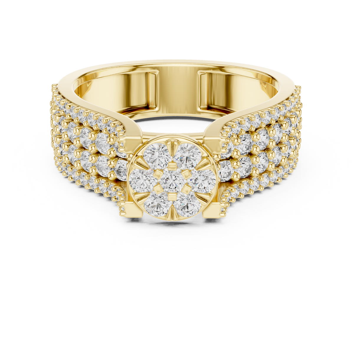Paisley Diamond Ring