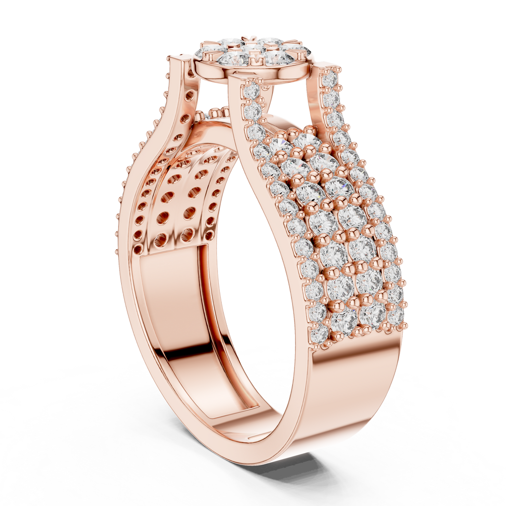 Paisley Diamond Ring