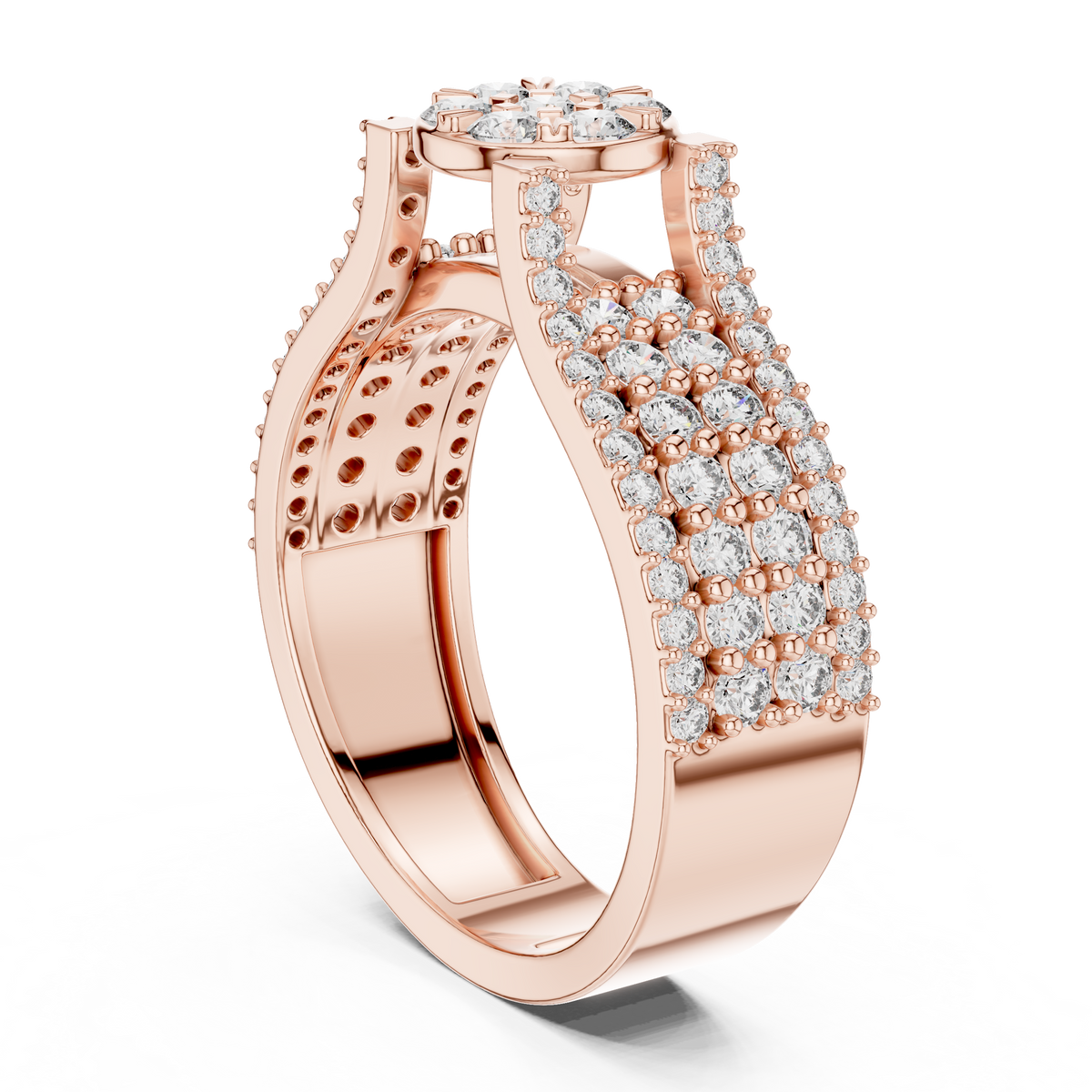 Paisley Diamond Ring