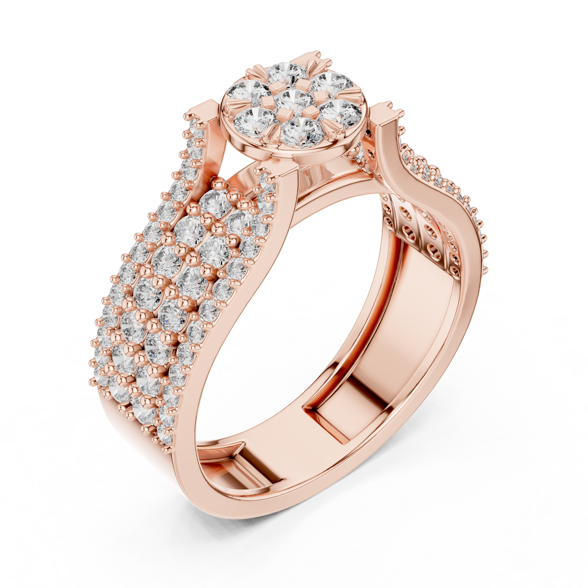 Paisley Diamond Ring