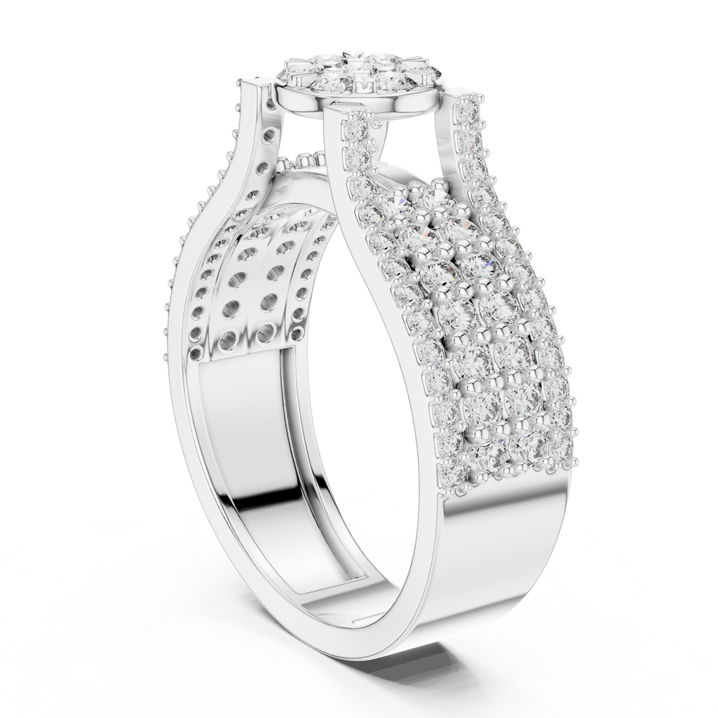 Paisley Diamond Ring