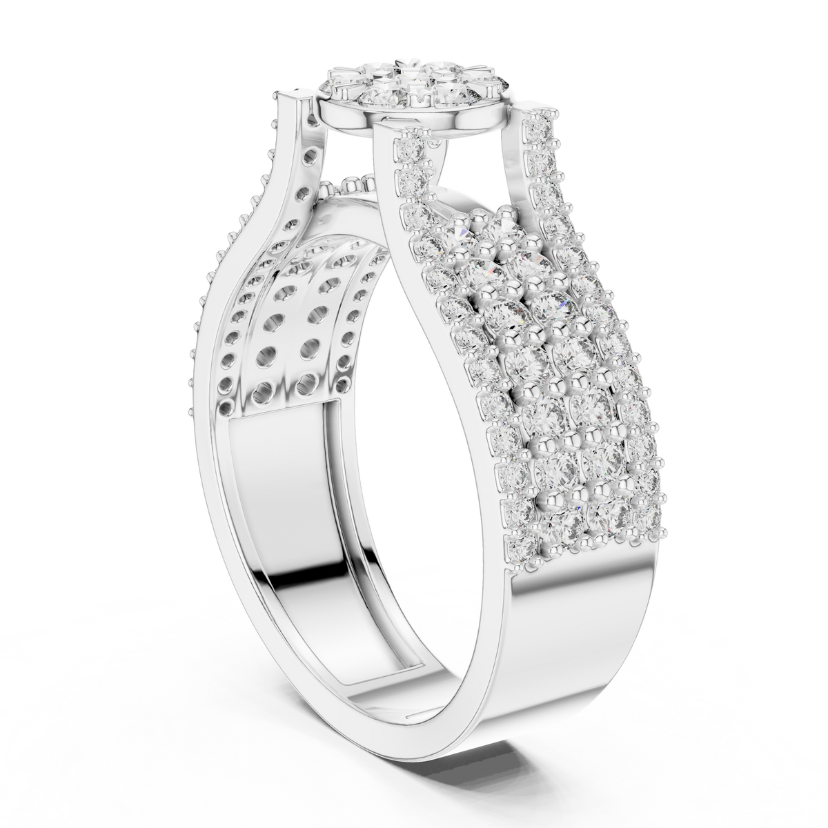 Paisley Diamond Ring