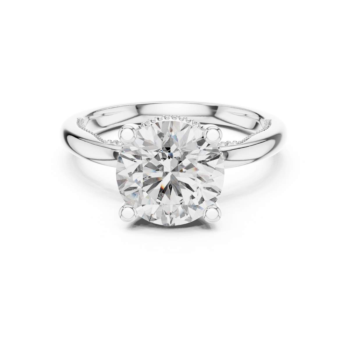 Willow Solitaire Ring