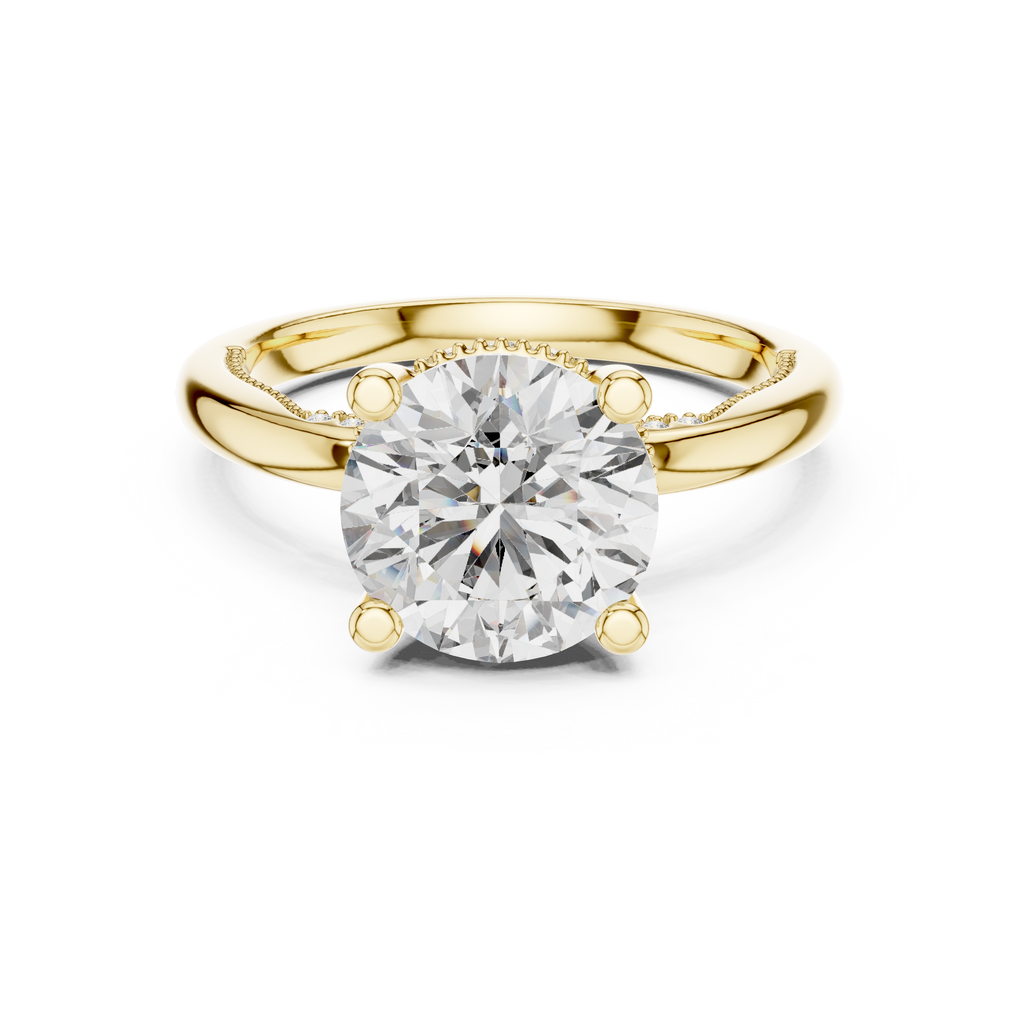 Willow Solitaire Ring