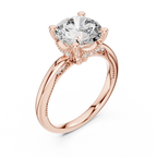 Willow Solitaire Ring