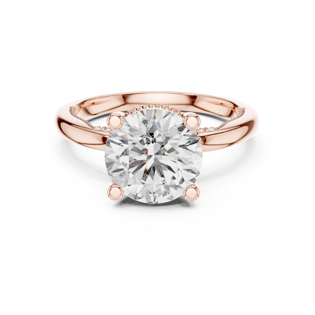 Willow Solitaire Ring