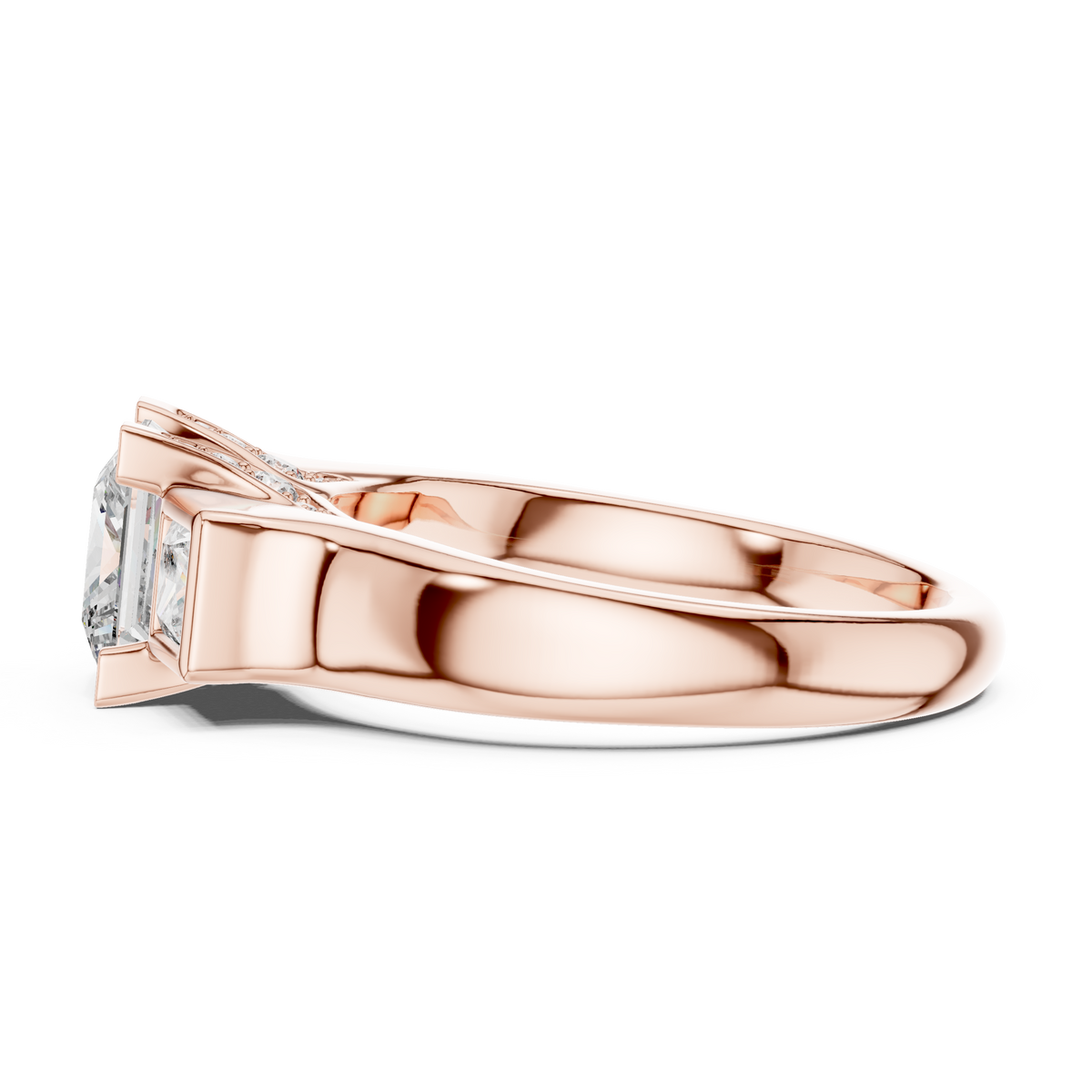 Naomi Three Stone Ring