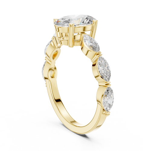 Aaliyah Solitaire Ring