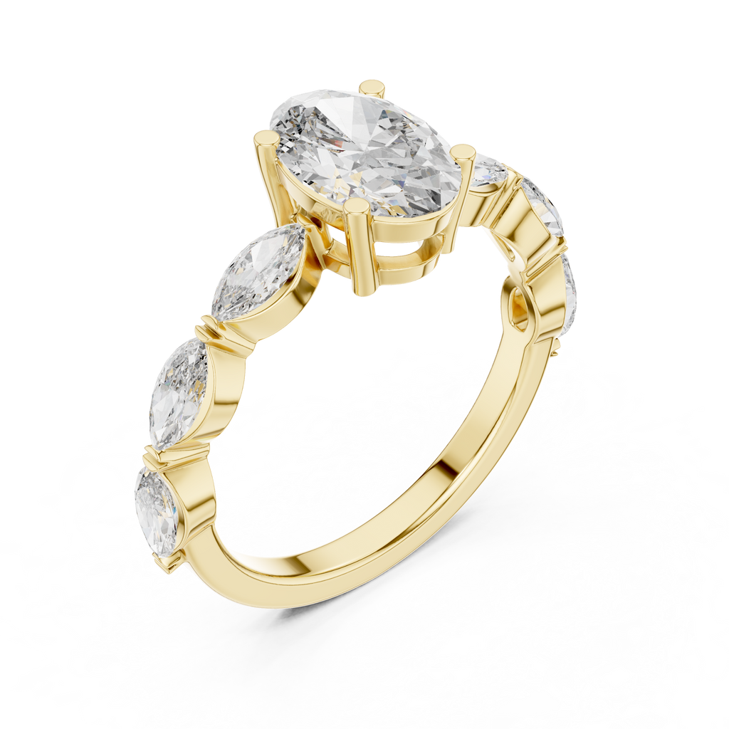 Aaliyah Solitaire Ring