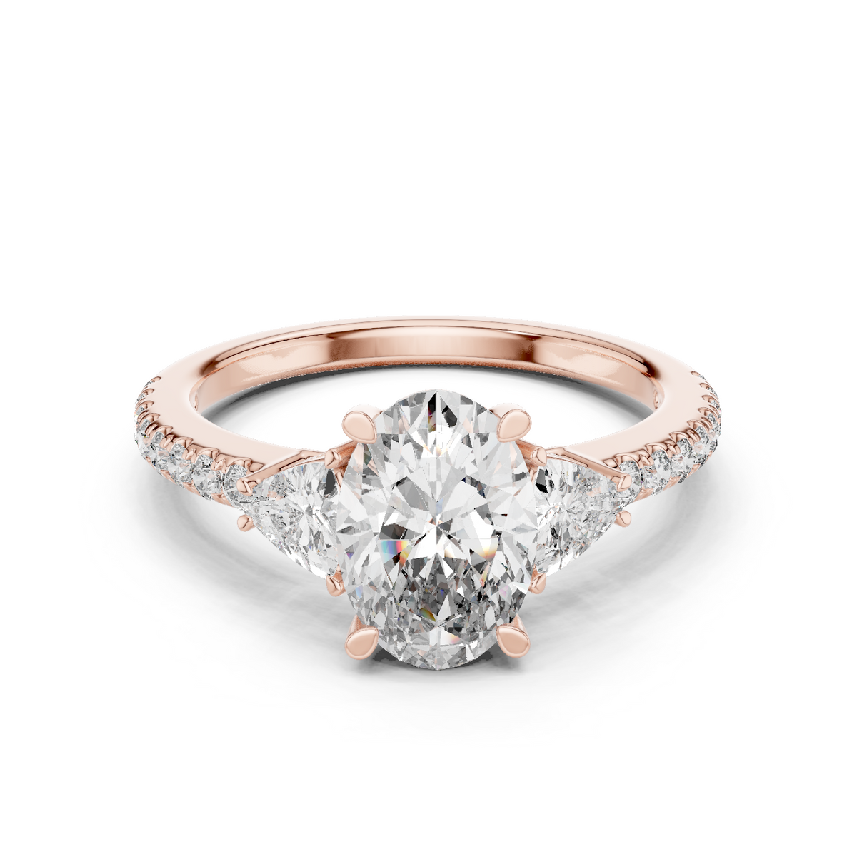 Ariana Three Stone Ring