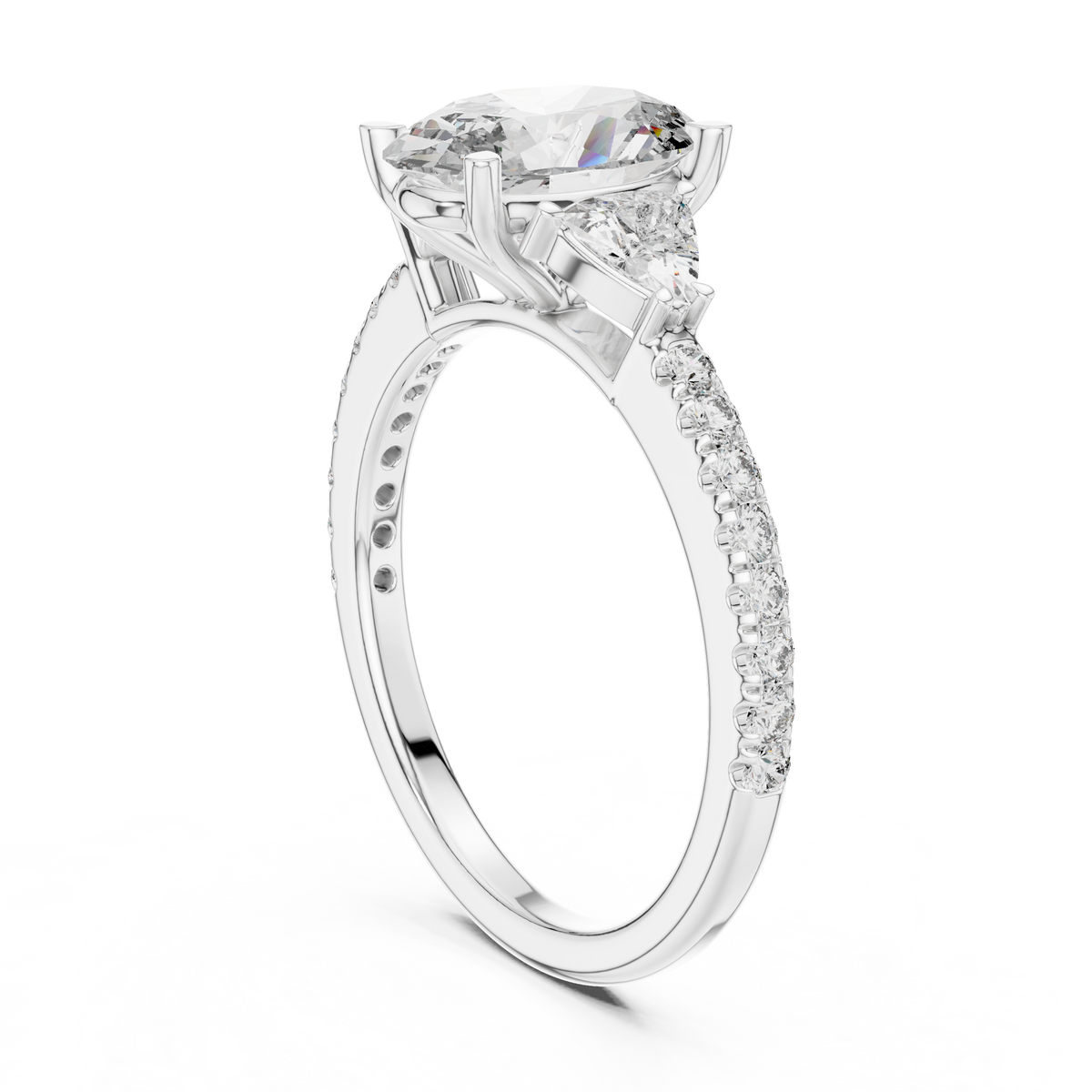 Ariana Three Stone Ring