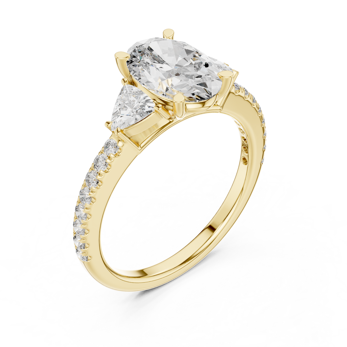 Ariana Three Stone Ring