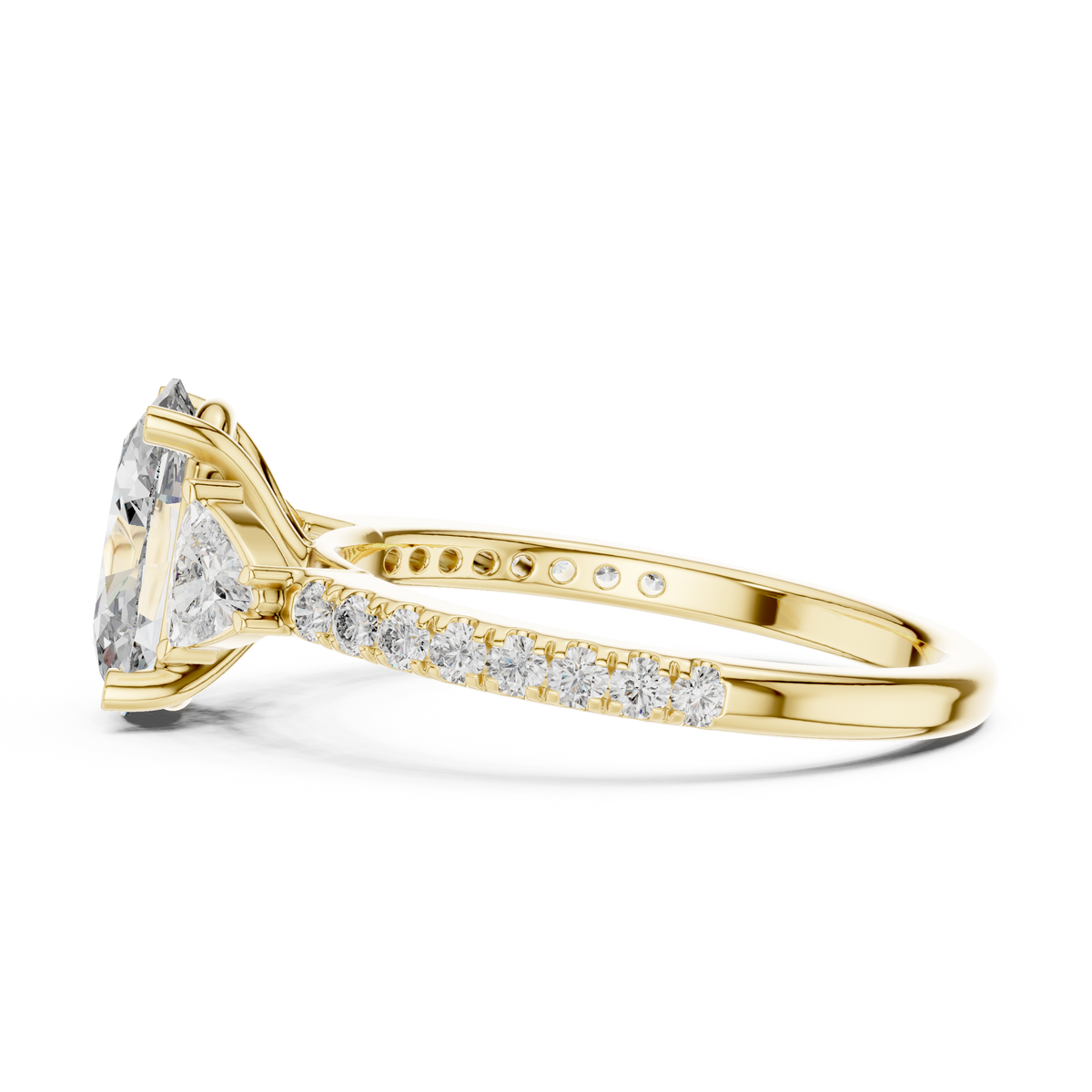 Ariana Three Stone Ring