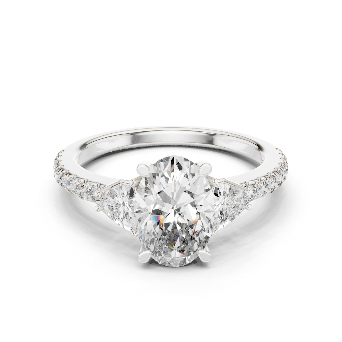 Ariana Three Stone Ring