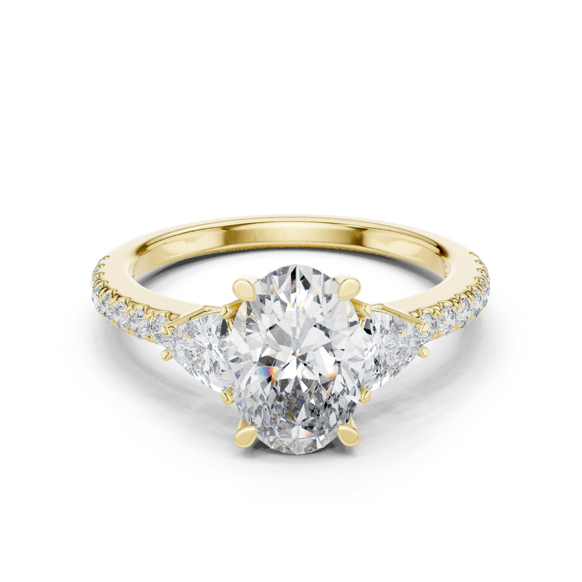 Ariana Three Stone Ring